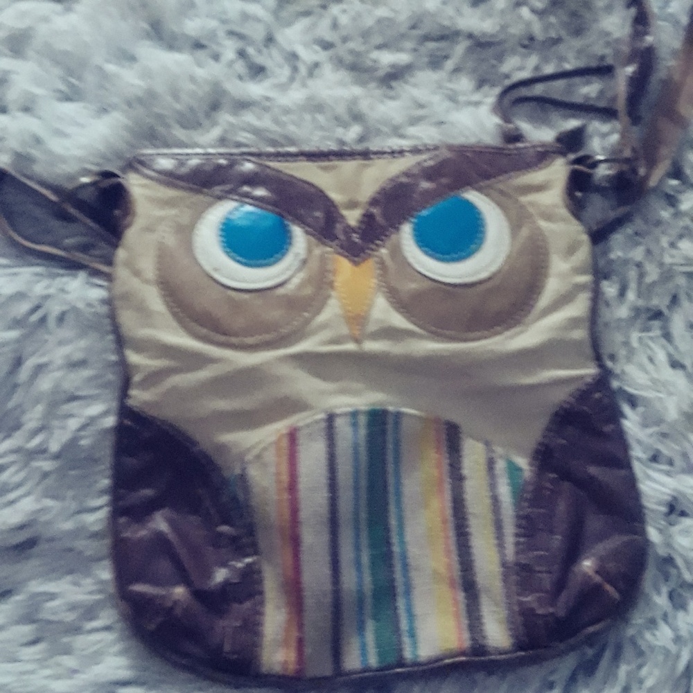 Owl cross body Purse